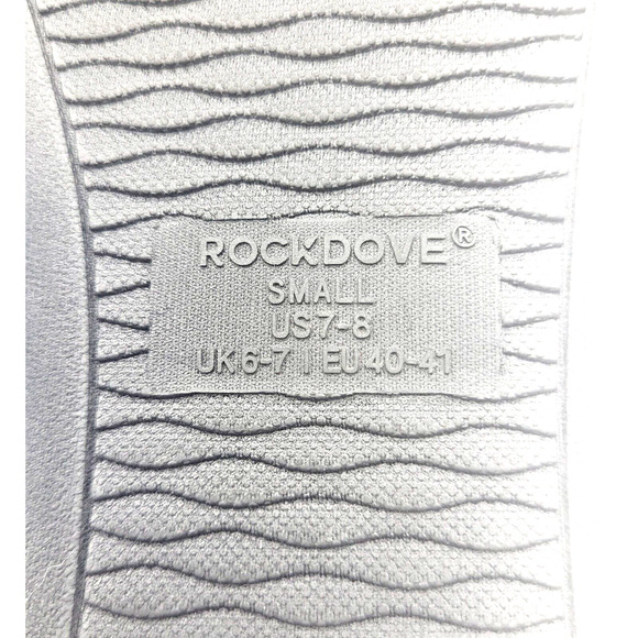 ROCKDOVE Two Tone House Slippers Blue Yellow Mens Size Small 7-8 - Picture 7 of 11